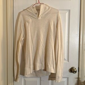 Cream Waffle Hoodie Express Men’s Large